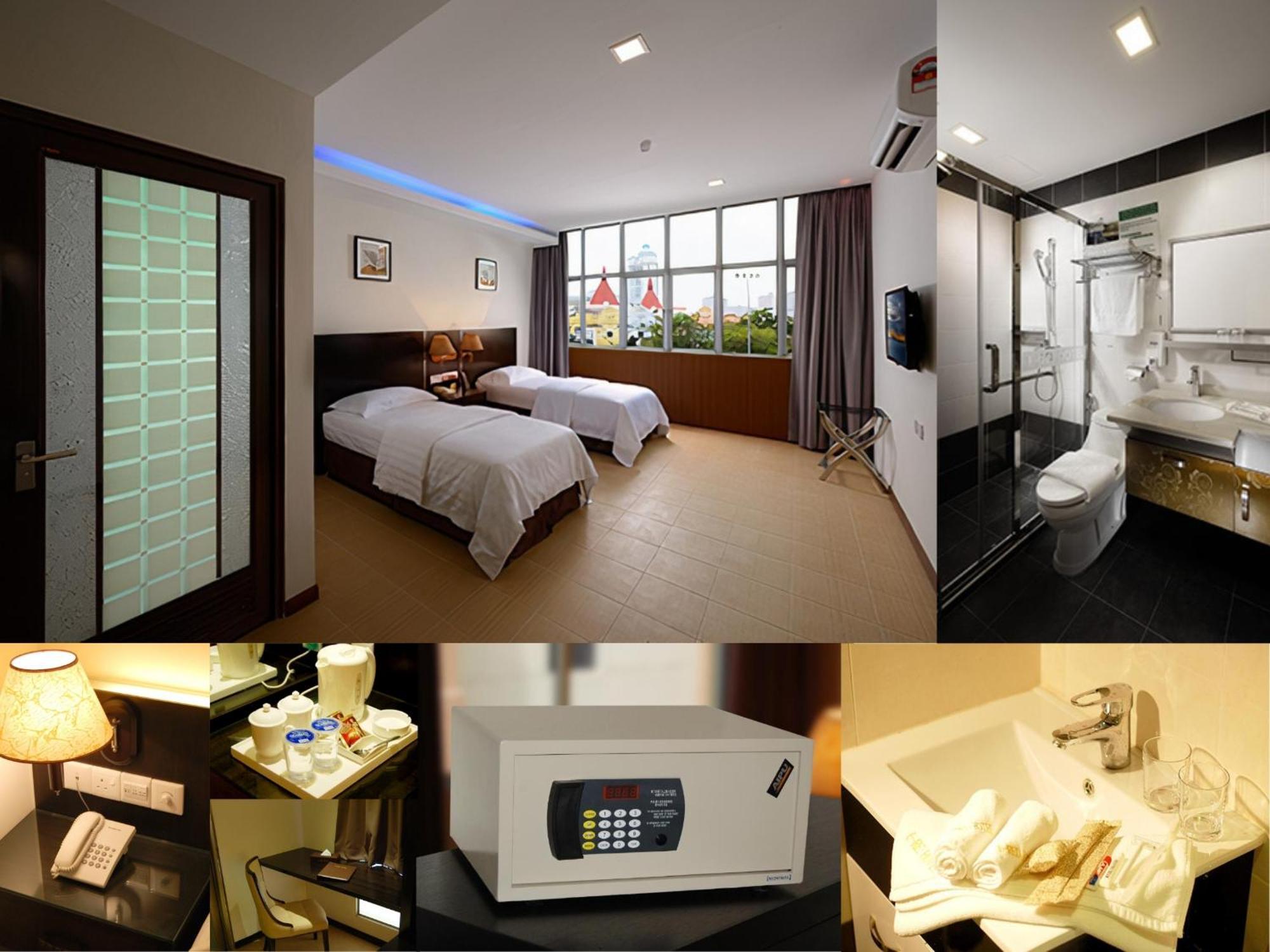 Ernes Hotel Bandar Perda Kampong Permatang Batu Buitenkant foto